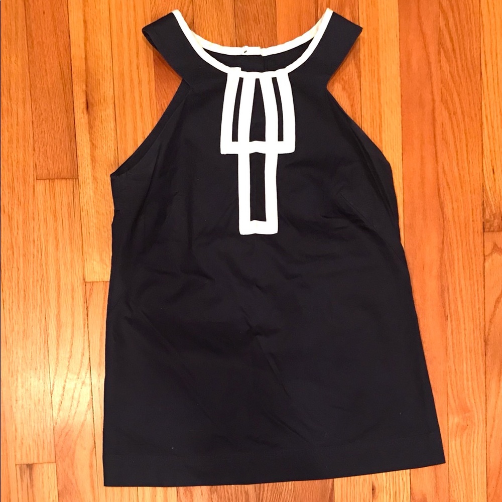 kate spade ♠️ navy top. Size petite/small